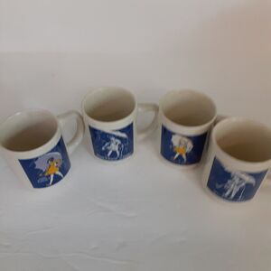 Vintage Morton Salt Commemorative Mugs When it Rains it Pours...